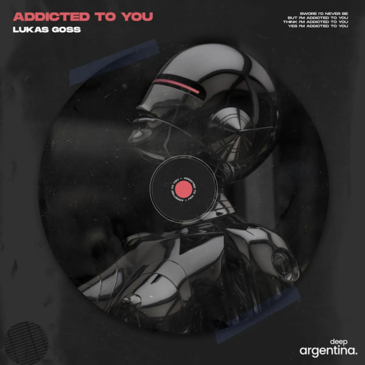 Addicted To You cover art, Lukas Goss