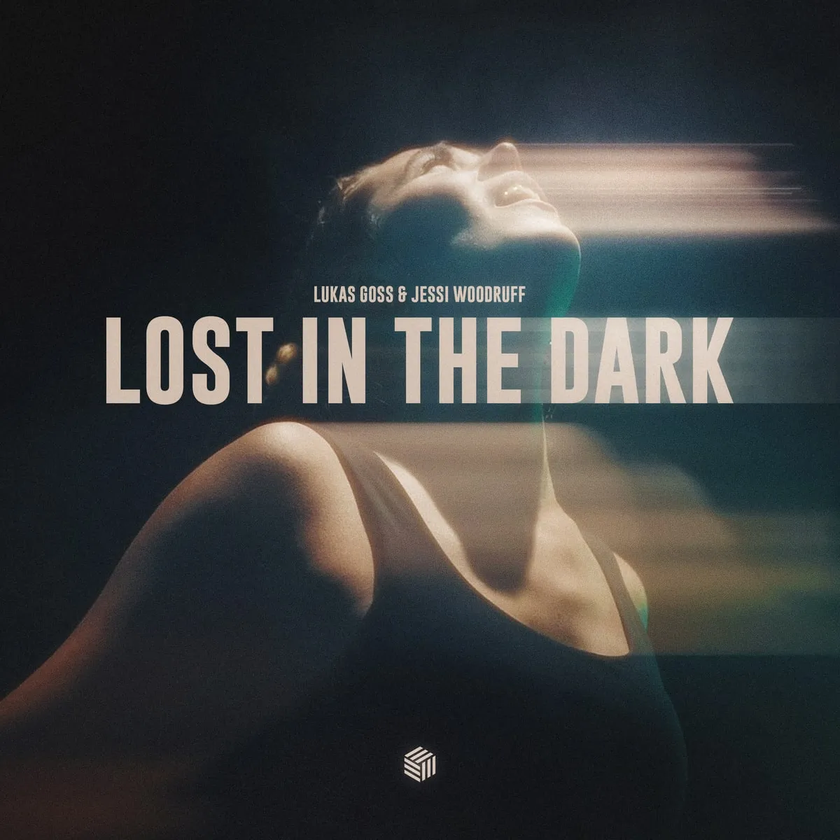 Lost In The Dark with Jessi Woodruff cover art, Lukas Goss